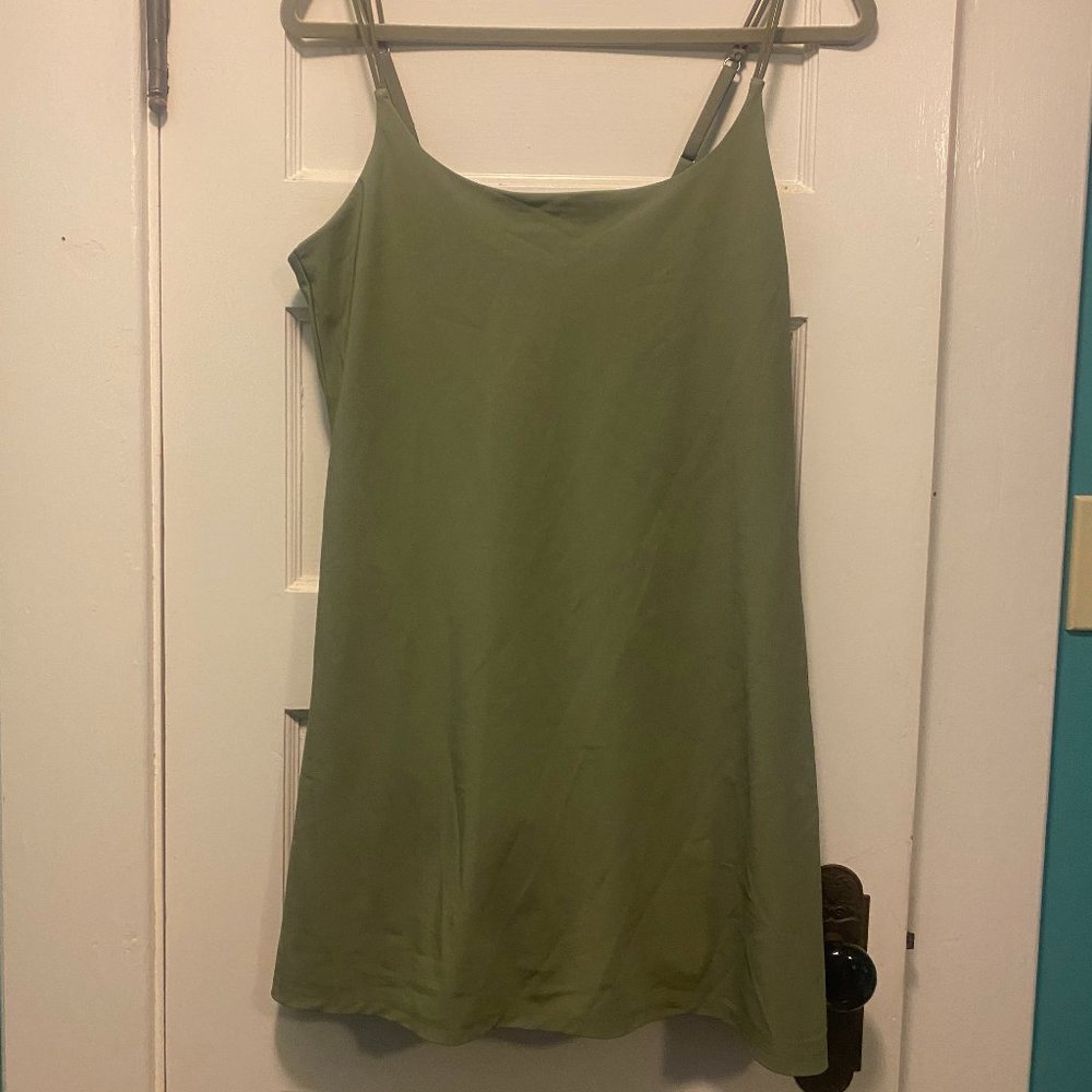 Abercrombie & Fitch Traveler Mini Dress - Sage Medium